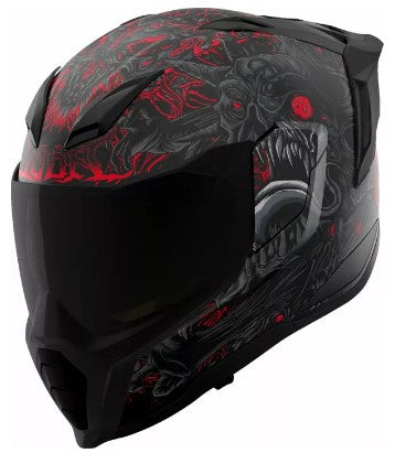 Каска ICON Ultraflite Misanthrope MIPS® BK