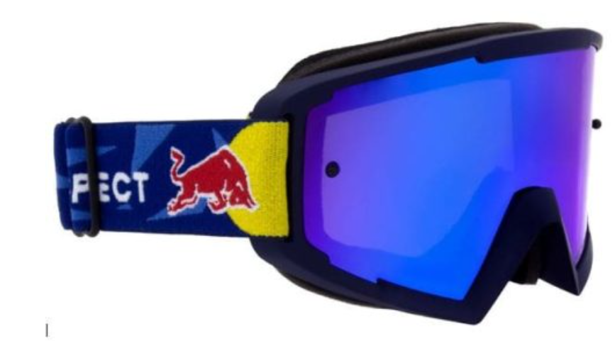 Мотокрос очила Spect Red Bull Whip 015 - BLUE/BLUE MIRROR