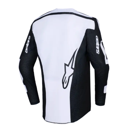 Мотокрос джърси Alpinestars RACER AIR RIWAY BLACK/WHITE