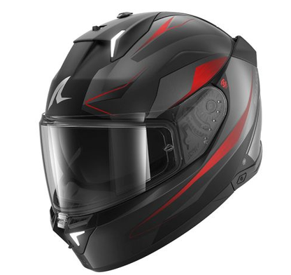 Каска SHARK SKWAL i3 MEKARIUM MAT BLACK/GREY/RED