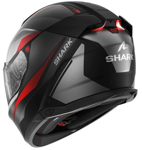 Каска SHARK SKWAL i3 MEKARIUM MAT BLACK/GREY/RED