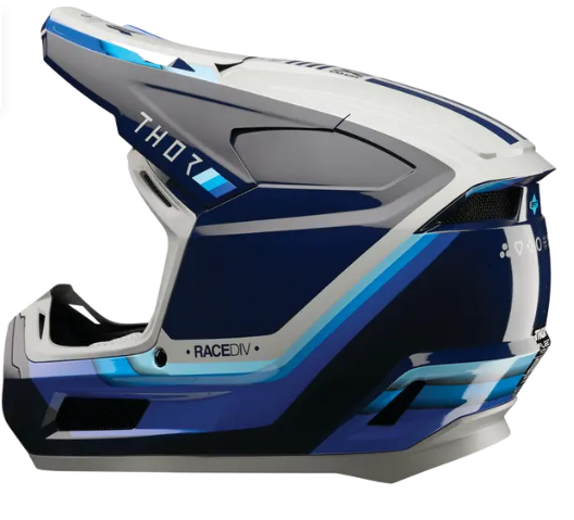 Детска мотокрос каска THOR FLEET DEFY BL/GY