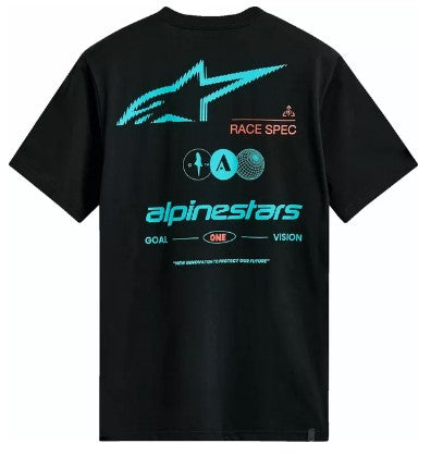 Тениска ALPINESTARS CSF ASYM BLK