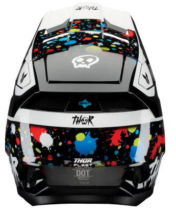 Детска мотокрос каска THOR FLEET SPLAT BLACK