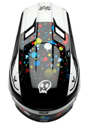 Детска мотокрос каска THOR FLEET SPLAT BLACK