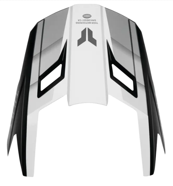 Козирка за каска THOR FLEET DEFY BK/WH