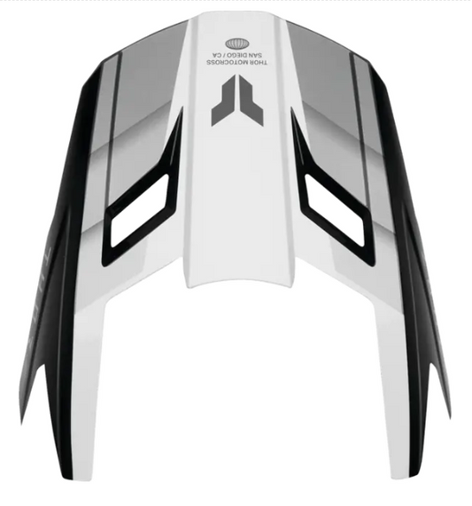 Козирка за каска THOR FLEET DEFY BK/WH