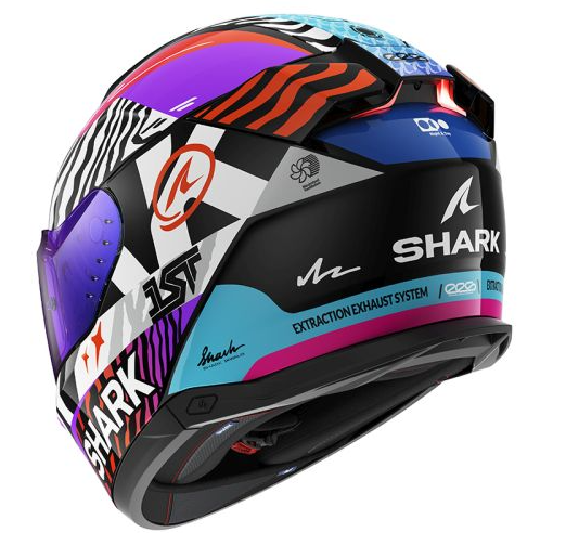 Каска SHARK SKWAL i3 SPEED-FANCY BLACK/ORANGE/PURPLE/WHITE