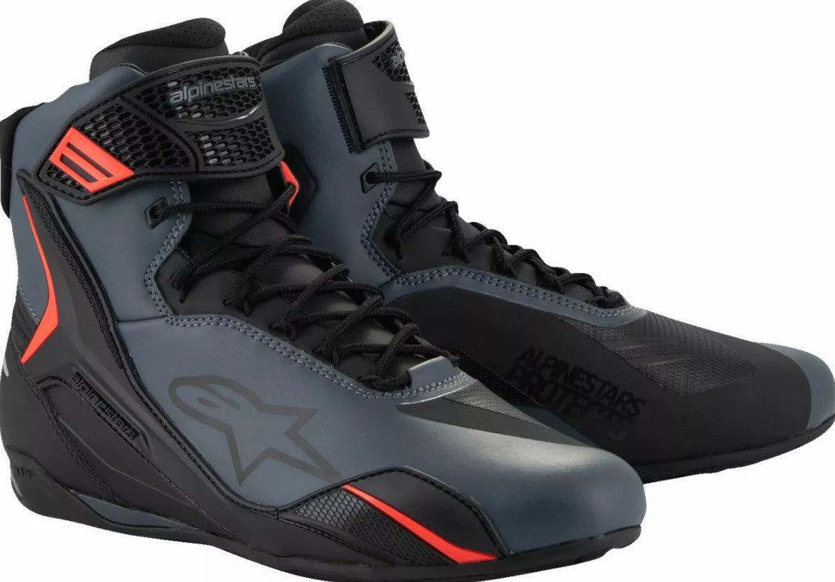 Мото боти ALPINESTARS FASTER-4 BLK/GRY/RD