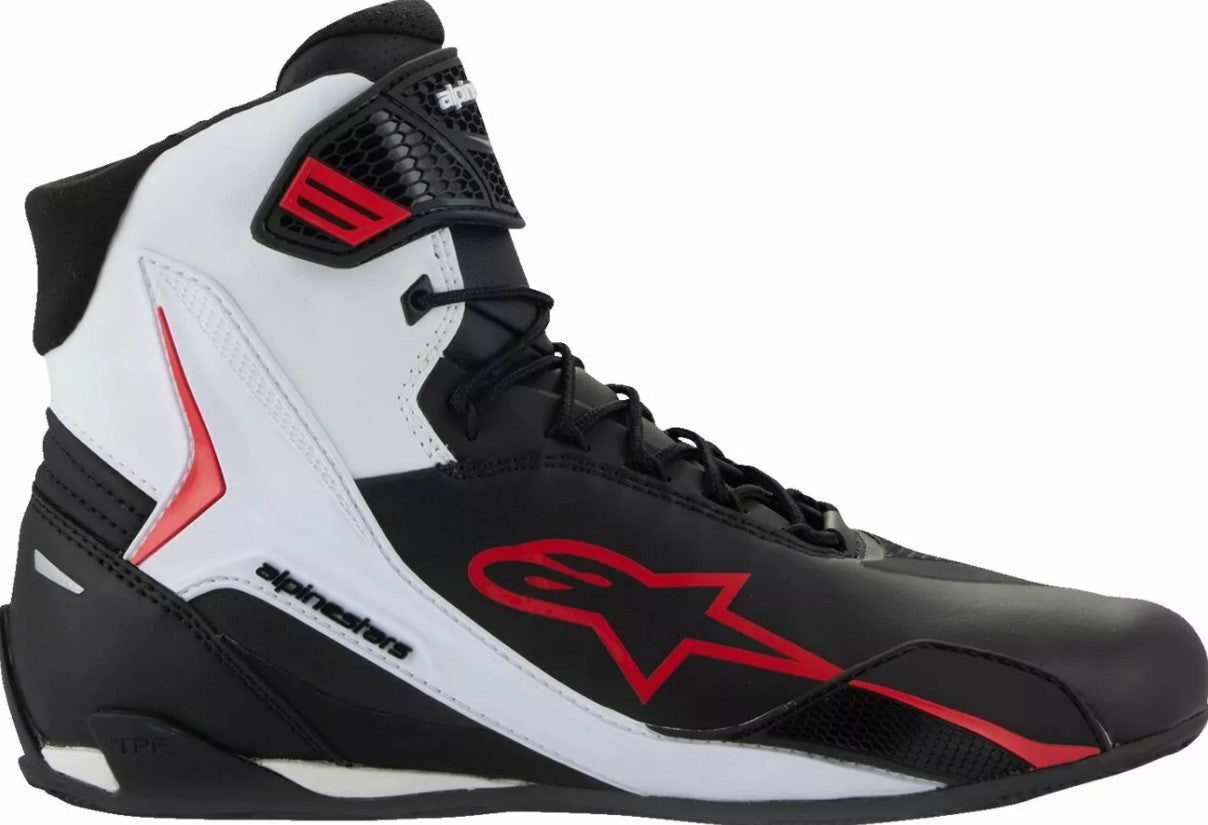 Мото боти ALPINESTARS FASTER-4 BLK/WHT/RD