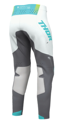 Дамски мотокрос брич THOR SPORTMODE VELOCITY GREY/AQUA
