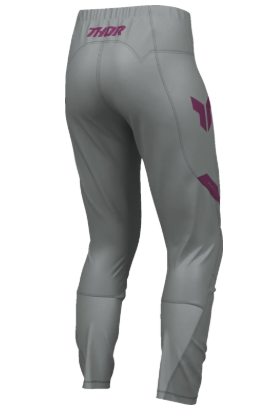 Дамски мотокрос брич THOR RIDEMODE MENACE PURPLE/GREY