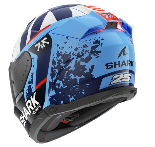 Каска SHARK SKWAL i3 REPLICA RAUL FERNANDEZ BLUE/WHITE