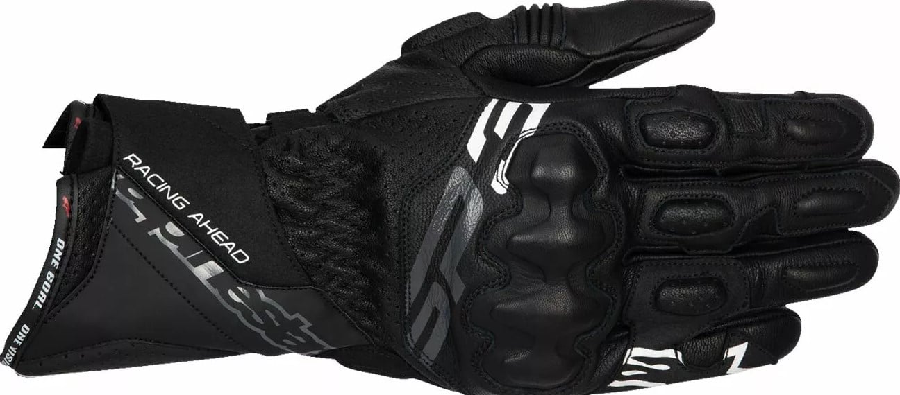 КОЖЕНИ РЪКАВИЦИ ALPINESTARS SP-3 BLK