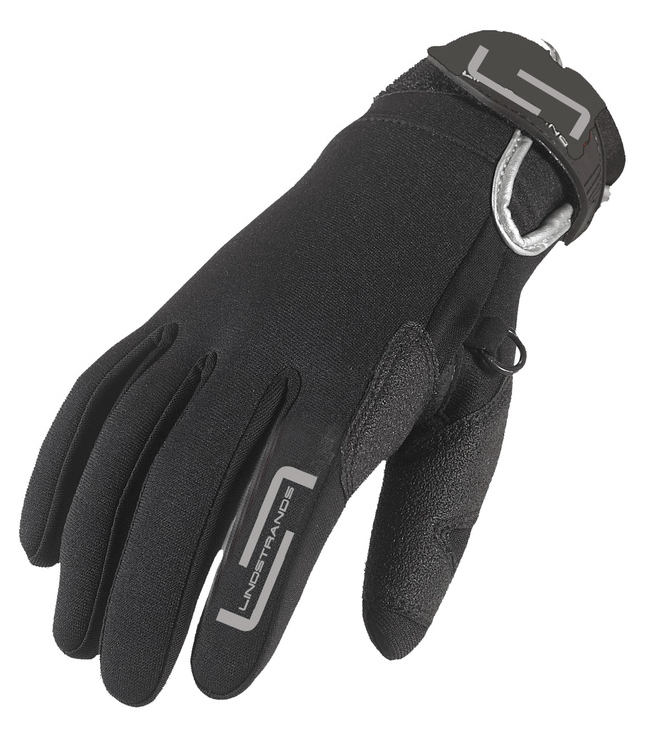 Мото ръкавици Lindstrands Coal Neopren Black