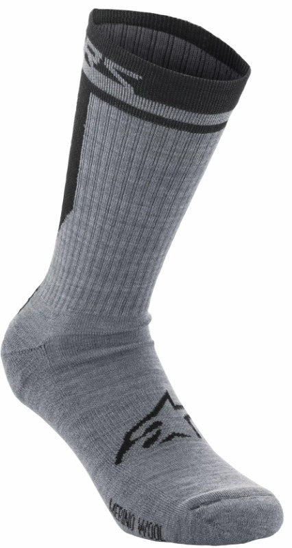 Чорапи ALPINESTARS MERINO 24 GRAY/BLACK