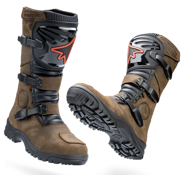 Адвенчър ботуши STYLMARTIN OVERLAND WP BROWN