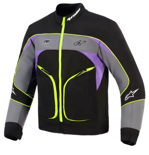 Мото яке ALPINESTARS UNITE BLACK/ASPHALT/VIOLET