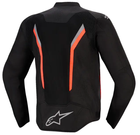 Текстилно яке ALPINESTARS AST AIR V3 BLACK/GRAY/RED FLUO