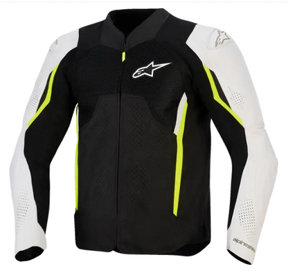 Текстилно яке ALPINESTARS AST AIR V3 BLACK/SILVER/YELLOW FLUO