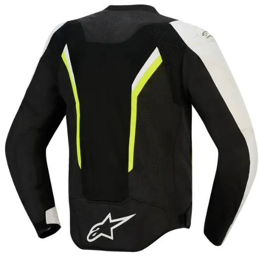 Текстилно яке ALPINESTARS AST AIR V3 BLACK/SILVER/YELLOW FLUO