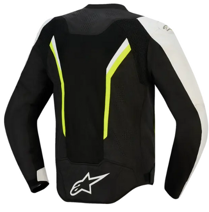 Текстилно яке ALPINESTARS AST AIR V3 BLACK/SILVER/YELLOW FLUO