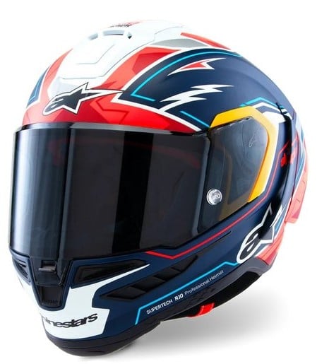 Каска ALPINESTARS Supertech R10 Acosta Replica -24