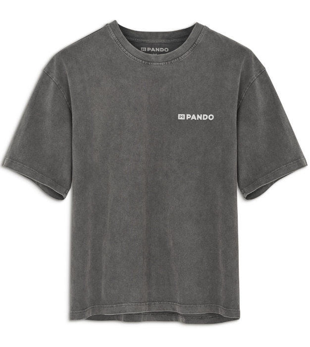 Тениска PANDO MOTO ALEX RUNA – ACID Washed Oversized