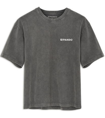 Тениска PANDO MOTO ALEX RUNA – ACID Washed Oversized