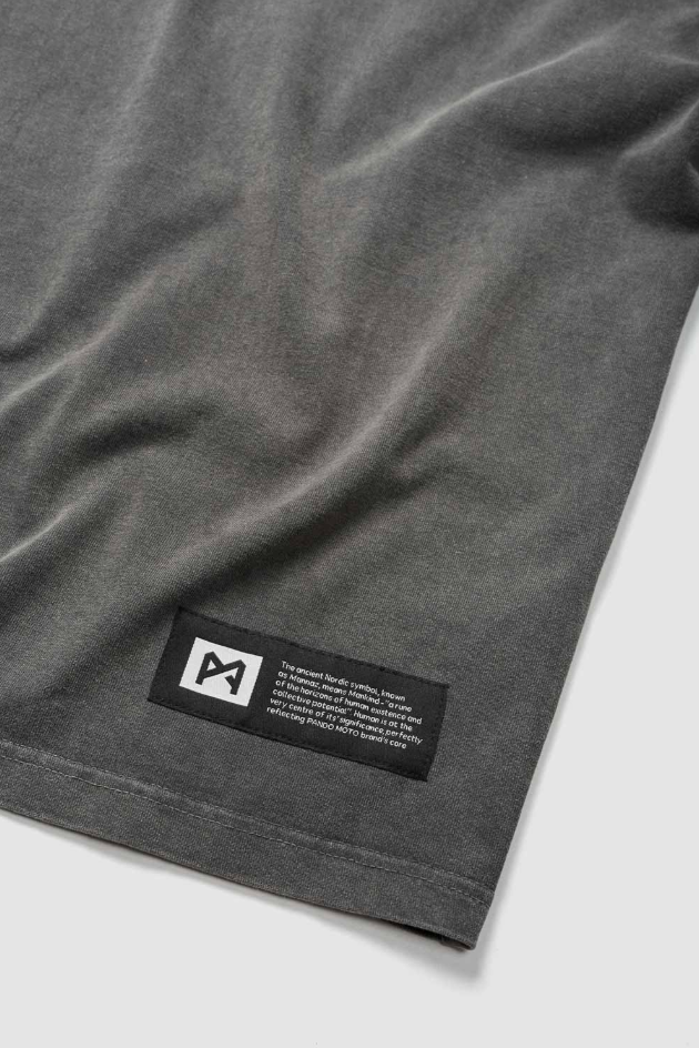 Тениска PANDO MOTO ALEX RUNA – ACID Washed Oversized