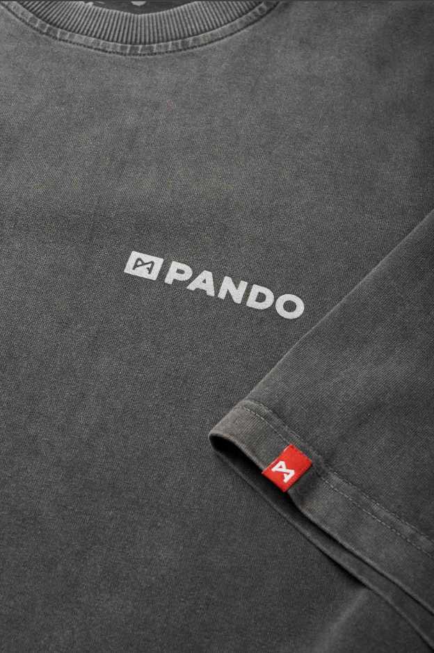 Тениска PANDO MOTO ALEX RUNA – ACID Washed Oversized