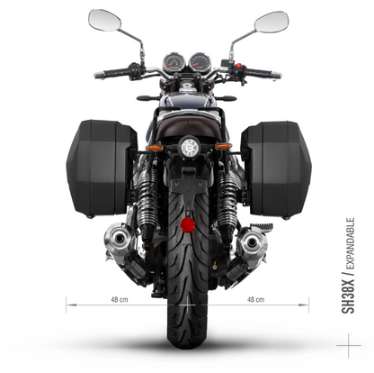 Монтажен комплект за куфари SHAD 3P SYSTEM MOTOGUZI V7 850 SPECIAL '23