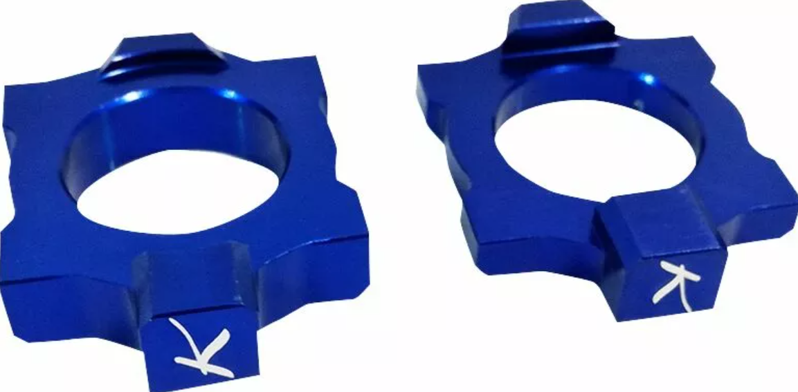 Блок втулка за задна ос KITE AXLE BLOCK KAWASAKI BLUE