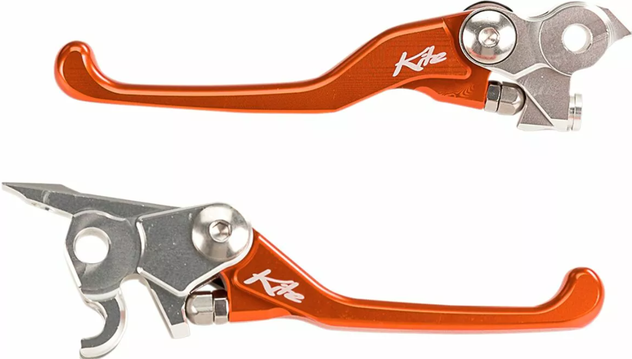 Комплект лостове KITE CLUTCH+BRAKE LEVER SX65 ORANGE