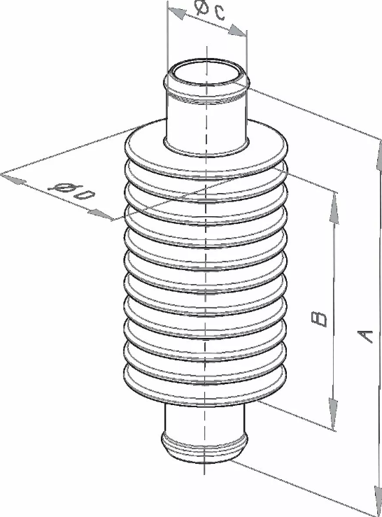 Допълнително охлаждане KITE INLINE HEATEXCHANGER 19 5 Silver