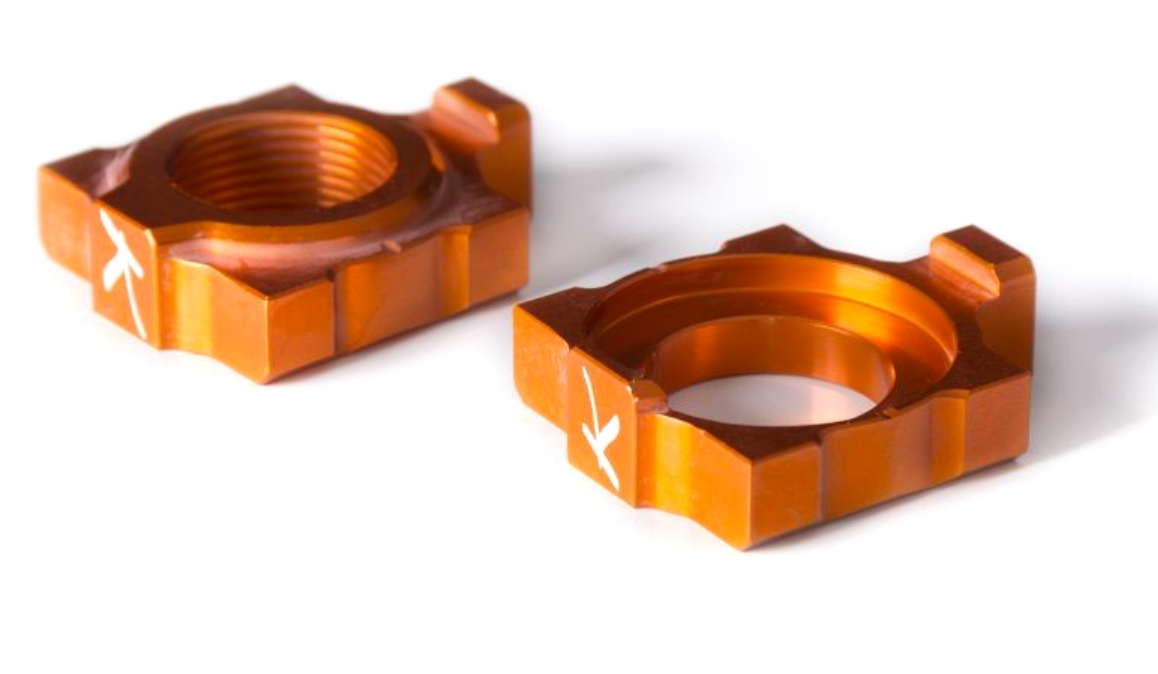 Блок втулка за задна ос KITE LIGHT AXLE BLOCKS KTM/HVA Orange
