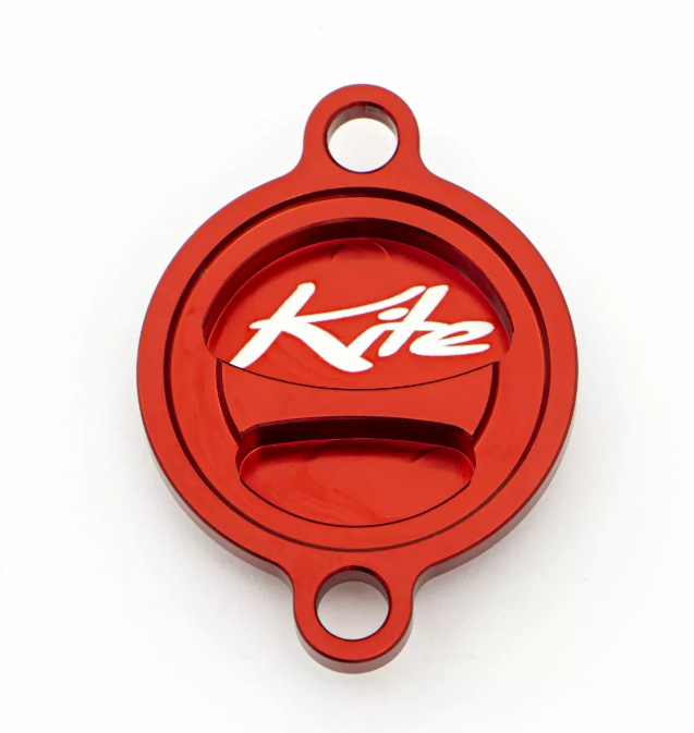 Капак за маслен филтър KITE OIL FILTER COVER RED