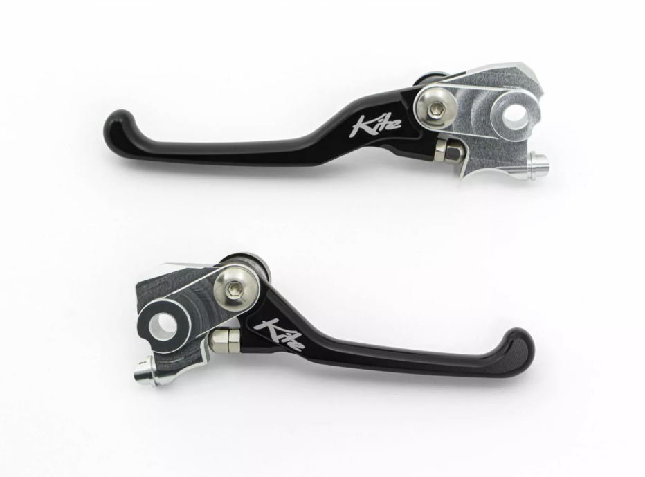 Комплект лостове KITE SET CLUTCH BRAKE LEVER BLACK KTM/GASGAS/HUSQ 65/85