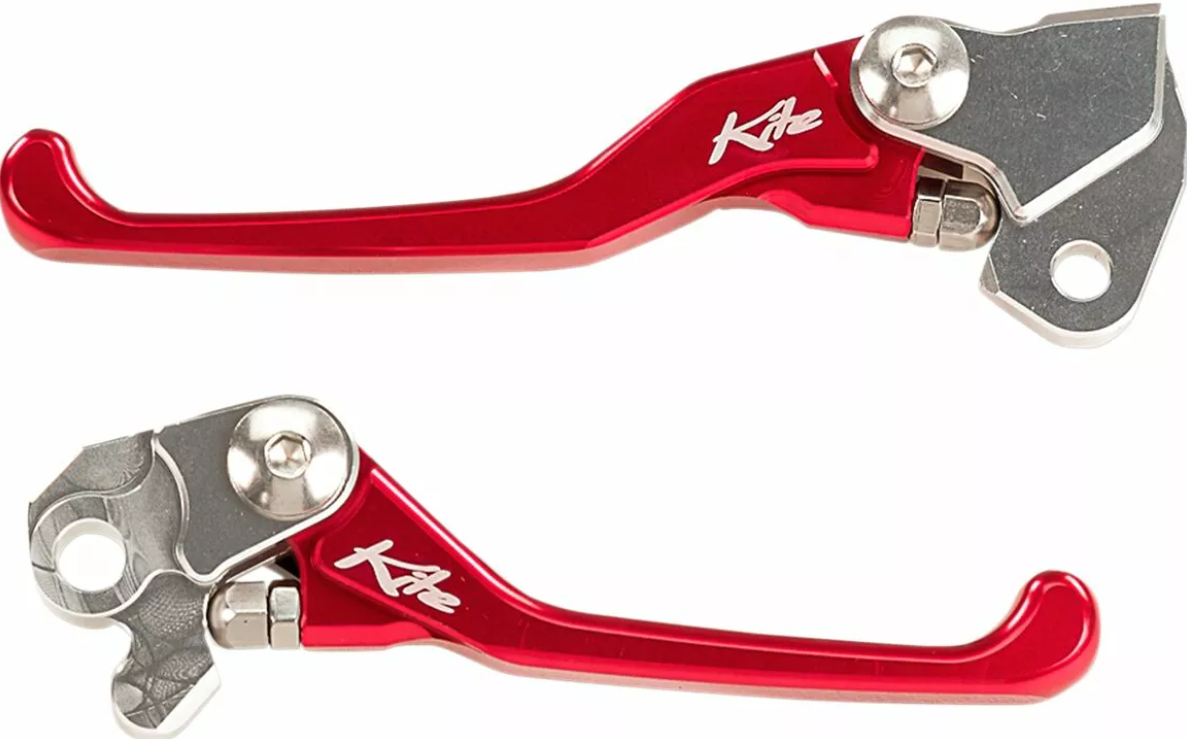Комплект лостове KITE SET CLUTCH BRAKE LEVER RM 07-25 Red