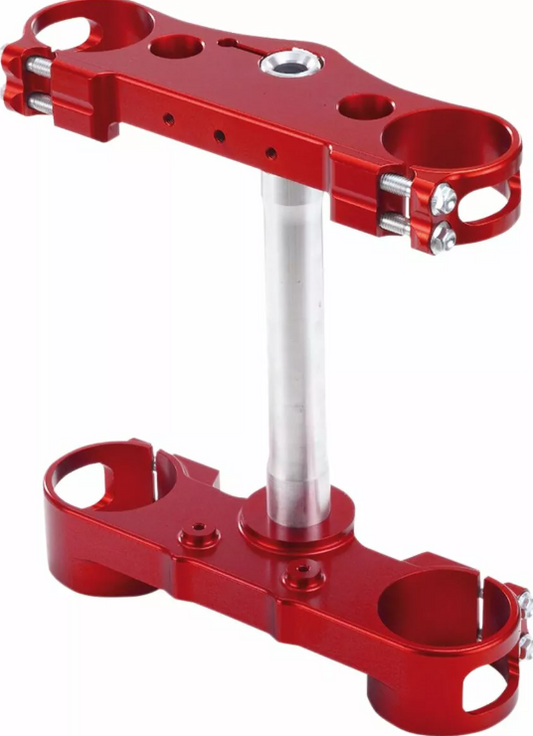Трипътник KITE TRIPLE CLAMP KTM/HUSQ/GASGAS 85CC RED