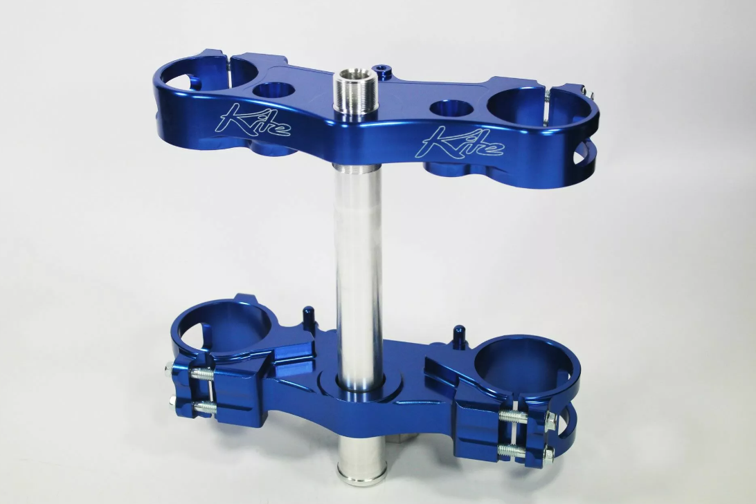 Трипътник KITE TRIPLE CLAMPS MX TC85 Blue
