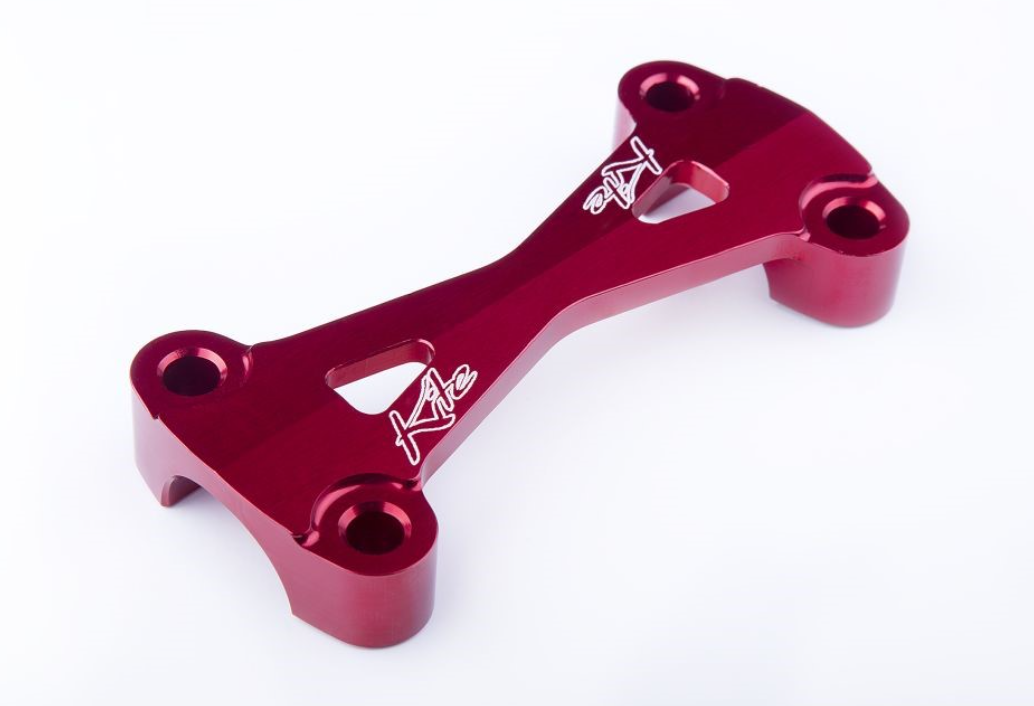 Скоба за кормило KITE UPP BAR CLAMP MX-EN RED 28