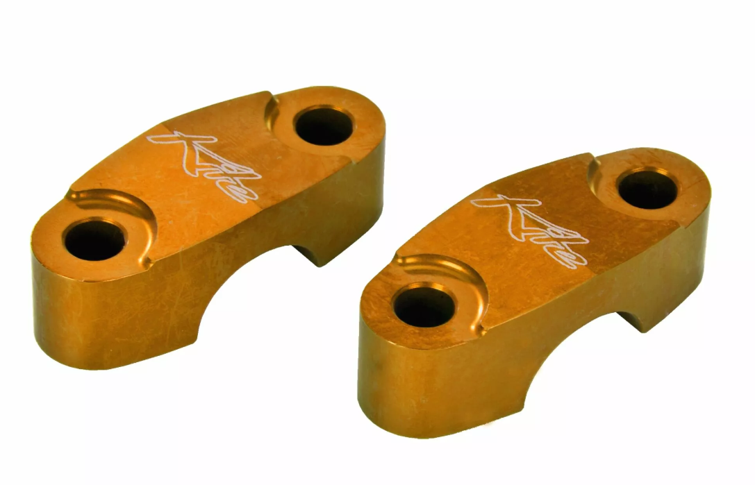 Скоби за кормило KITE UPPER BAR CLAMP MC 28 Orange