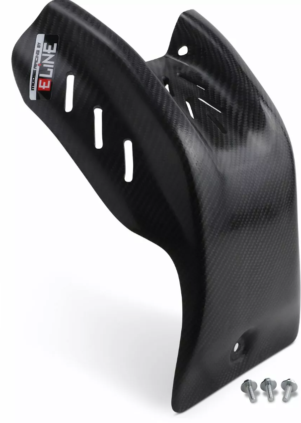 Протектор двигател MOOSE RACING SKID PLATE CARBN FIB HUSQ
