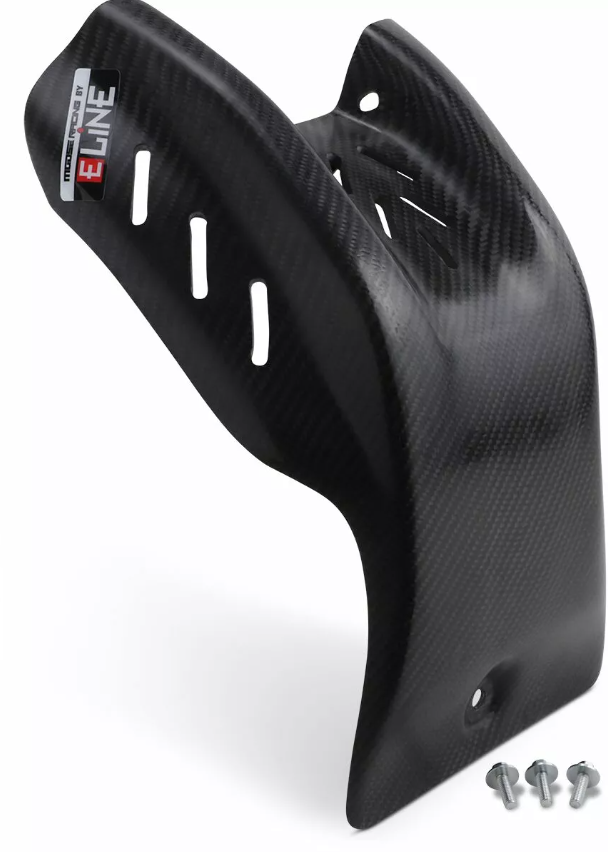 Протектор двигател MOOSE RACING SKID PLATE CARBN FIB HUSQ