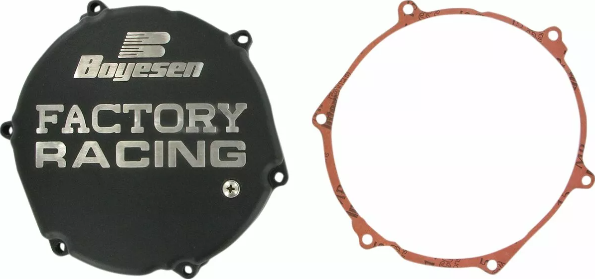 Капак за съединител BOYESEN FACTORY CLUTCH CVR KX250 Black