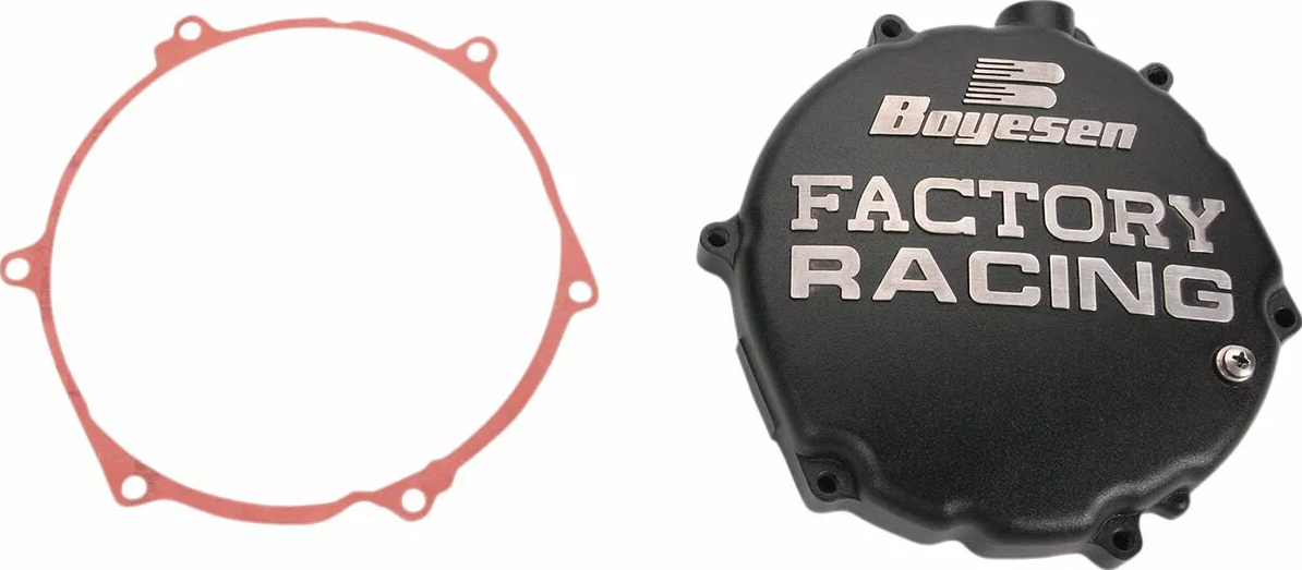 Капак за съединител BOYESEN FACTORY COVER CLU KX250 05-07 Black