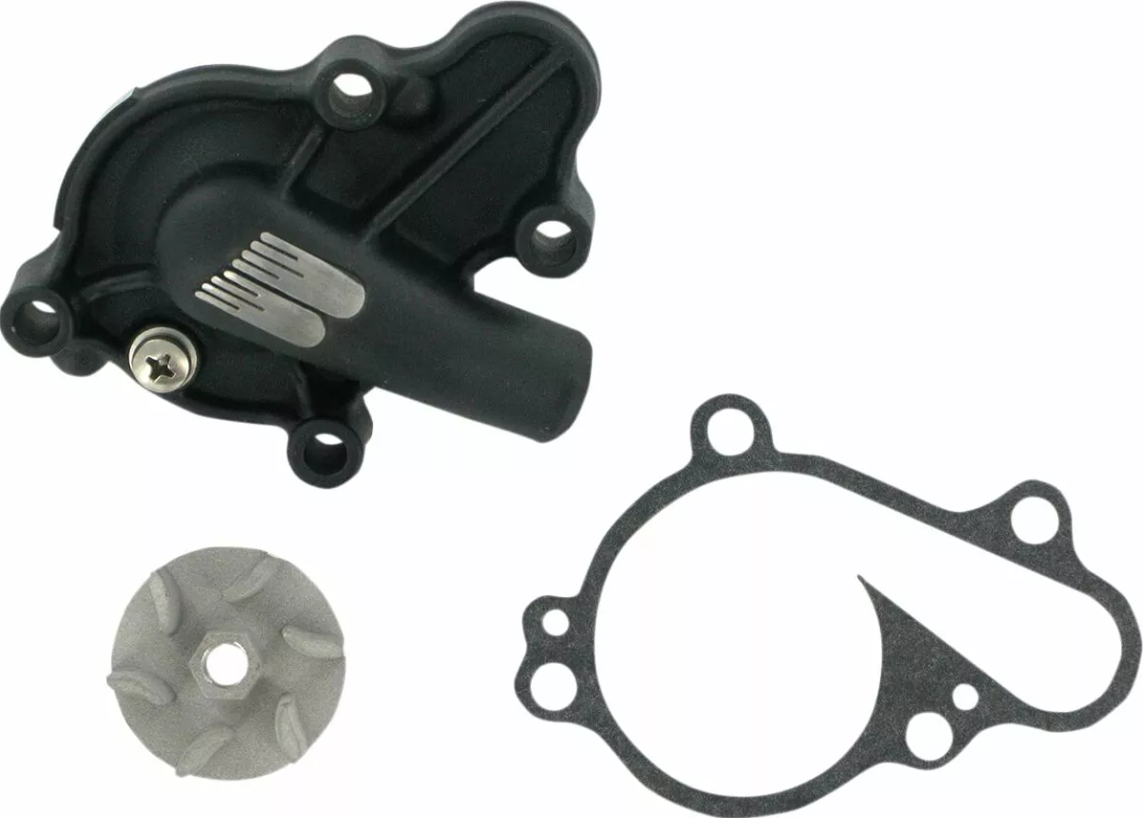 Комплект капак на водната помпа и работно колело BOYESEN COVER/IMP WAT PMP YZ125 Black