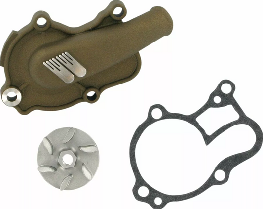 Комплект капак на водната помпа и работно колело BOYESEN COVER/IMP WAT PMP YZ250 Magnesium