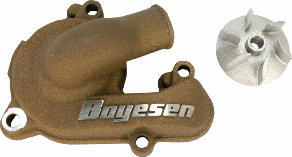 Комплект капак на водната помпа и работно колело BOYESEN COVER/IMP WAT PUMP KTM Magnesium